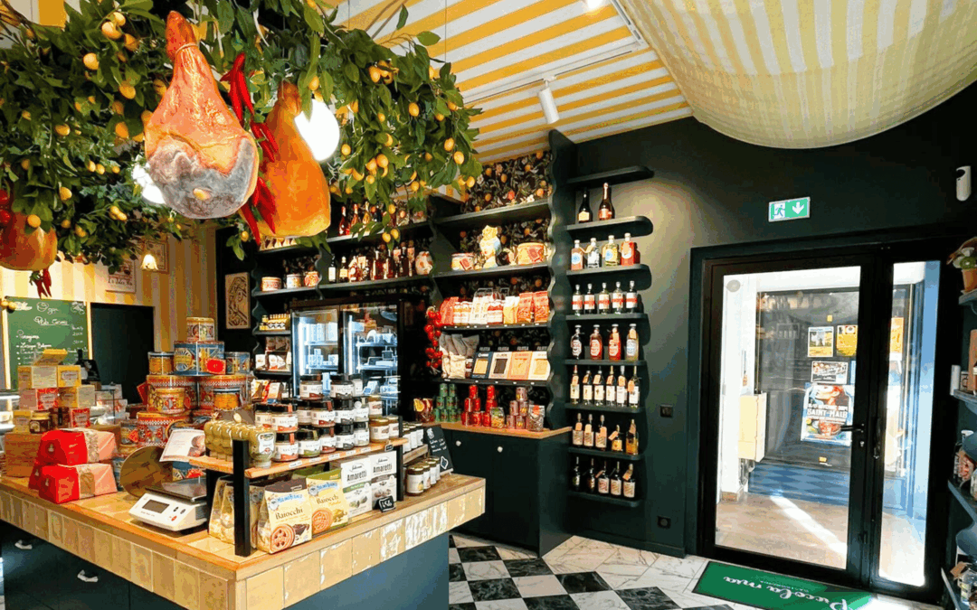 Aménagement d’une épicerie italienne